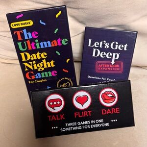 Couples Card Game Bundle — TikTok Trendy Date Night Set!